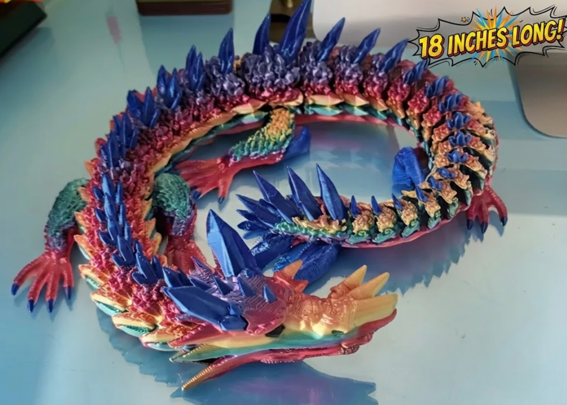 Large Articulating Toy 3D Print