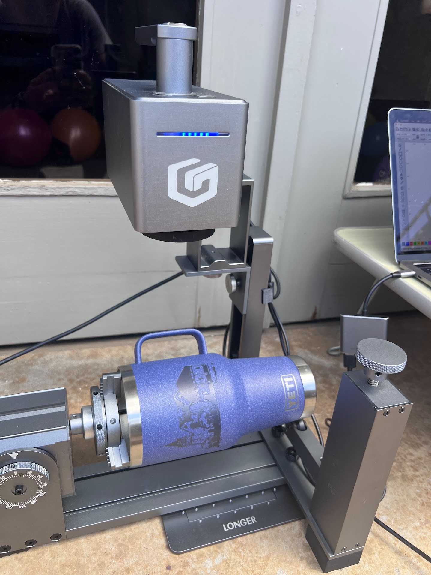 Mobile Laser Engraving Setup - On-site Service